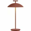 Kartell Mini Geen-A lampe table LED mobile rouge^ Lampes Décoratives