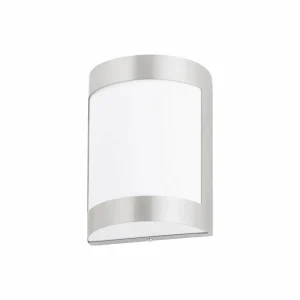 Lindby Kinga - applique pour l'extérieur en inox^ Appliques Murales Extérieures
