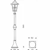 Albert Leuchten Lampadaire Attractif 772 blanc^ Lampadaires D'Extérieur