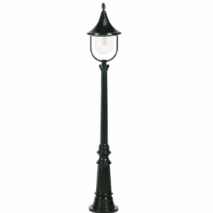 K.S. Verlichting Lampadaire Brescia 148 cm noir^ Lampadaires D'Extérieur