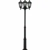 Albert Leuchten Lampadaire d'extérieur à 3 lampes 2099, noir^ Lampadaires D'Extérieur