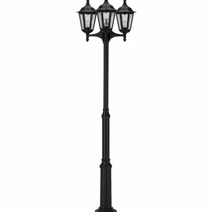 Albert Leuchten Lampadaire d'extérieur à 3 lampes 2099, noir^ Lampadaires D'Extérieur