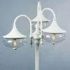 Konstsmide Lampadaire d'extérieur Libra à 3 lampes blanc^ Lampadaires D'Extérieur