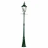 K.S. Verlichting Lampadaire d'extérieur Manchester à 1 lampe vert^ Lampadaires D'Extérieur