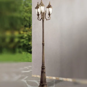 ORION Lampadaire d'extérieur Paula à 3 lampes^ Lampadaires D'Extérieur