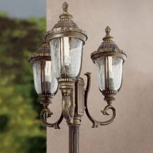 ORION Lampadaire d'extérieur Paula à 3 lampes^ Lampadaires D'Extérieur