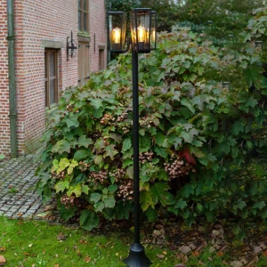 LUTEC Lampadaire d’extérieur Pine, 3 lampes, IP44^ Lampadaires D'Extérieur
