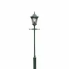 Konstsmide Lampadaire d'extérieur Virgo, à 1 lampe, vert foncé^ Lampadaires D'Extérieur