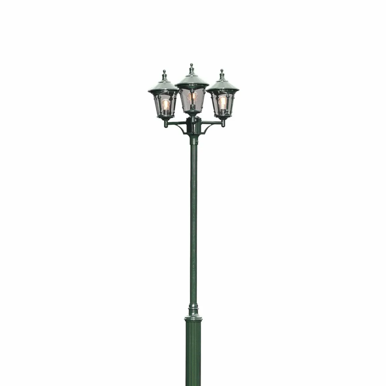 lampadaire_dextrieur_virgo__lampes_vert_fonc_0.webp Konstsmide Lampadaire d'extérieur Virgo, 3 lampes, vert foncé^ Lampadaires D'Extérieur