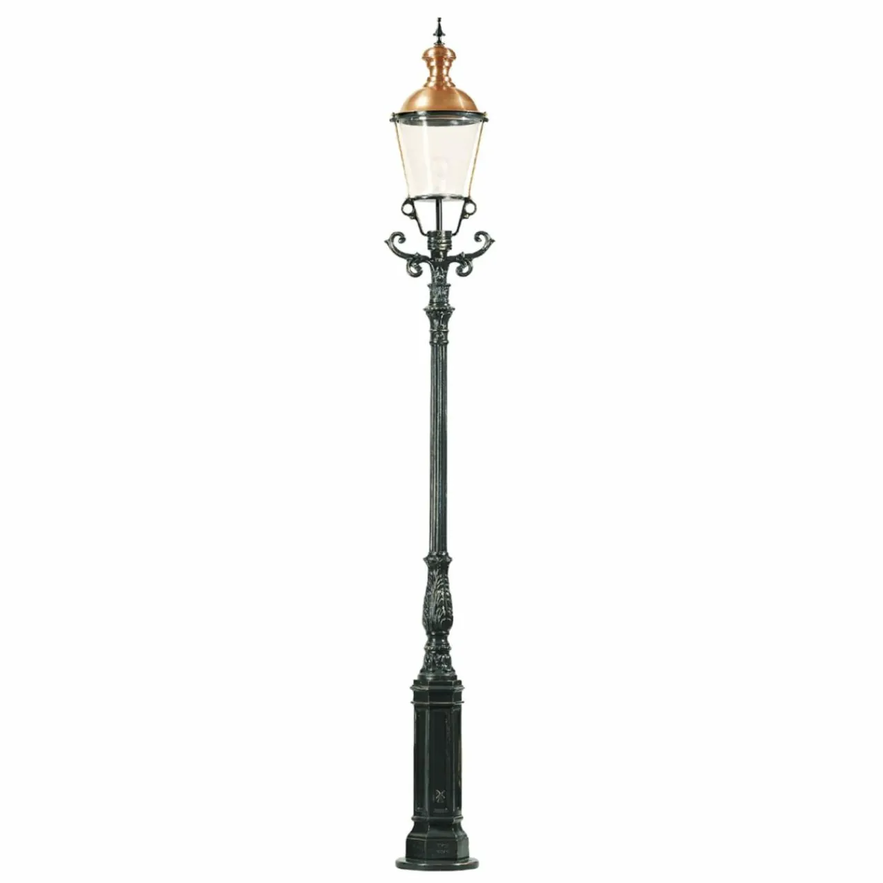 lampadaire_dsseldorf_vert_0.webp K.S. Verlichting Lampadaire Düsseldorf vert^ Lampadaires D'Extérieur