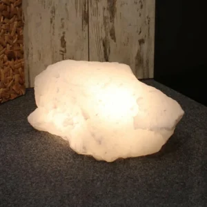 Wagner Life Lampadaire en cristal de sel Rock White Line^ Lampes Décoratives