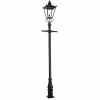 Elstead Lampadaire extérieur Wilmslow noir 1 lampe 330 cm^ Lampadaires D'Extérieur