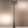 ORION Lampadaire Fabio à trois lampes 255 cm^ Lampadaires D'Extérieur