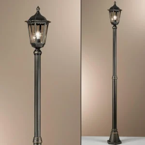 ORION Lampadaire Fabio à une lampe 249 cm^ Lampadaires D'Extérieur
