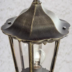 ORION Lampadaire Fabio brun à 1 lampe 211 cm^ Lampadaires D'Extérieur