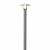Konstsmide Lampadaire laqué de couleur argenté Heimdal^ Lampadaires D'Extérieur