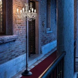 Masiero Lampadaire LED Drylight STL6 pour l’extérieur^ Lampes Décoratives