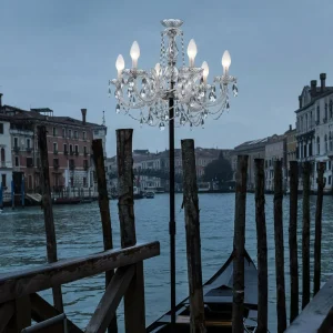 Masiero Lampadaire LED Drylight STL6 pour l’extérieur^ Lampes Décoratives