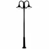 Albert Leuchten Lampadaire élégant 171 noir à 3 lampes^ Lampadaires D'Extérieur