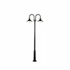 Albert Leuchten Lampadaire élégant 171 noir à 2 lampes^ Lampadaires D'Extérieur