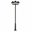 Albert Leuchten Lampadaire moderne 181 noir à 3 lampes^ Lampadaires D'Extérieur