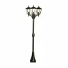 Albert Leuchten Lampadaire rustique 680 marron à 3 lampes^ Lampadaires D'Extérieur