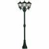 Albert Leuchten Lampadaire rustique 680 noir à 3 lampes^ Lampadaires D'Extérieur