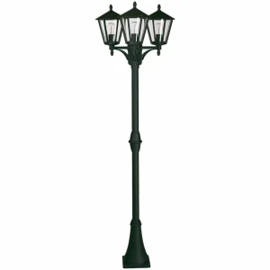 Albert Leuchten Lampadaire rustique 680 noir à 3 lampes^ Lampadaires D'Extérieur