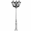Albert Leuchten Lampadaire style rustique 756 blanc à 3 lampes^ Lampadaires D'Extérieur