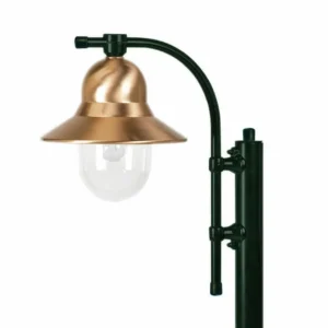 K.S. Verlichting Lampadaire Toscane à 1 lampe 150 cm vert^ Lampadaires D'Extérieur
