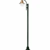 K.S. Verlichting Lampadaire Toscane à 1 lampe 240 cm vert^ Lampadaires D'Extérieur