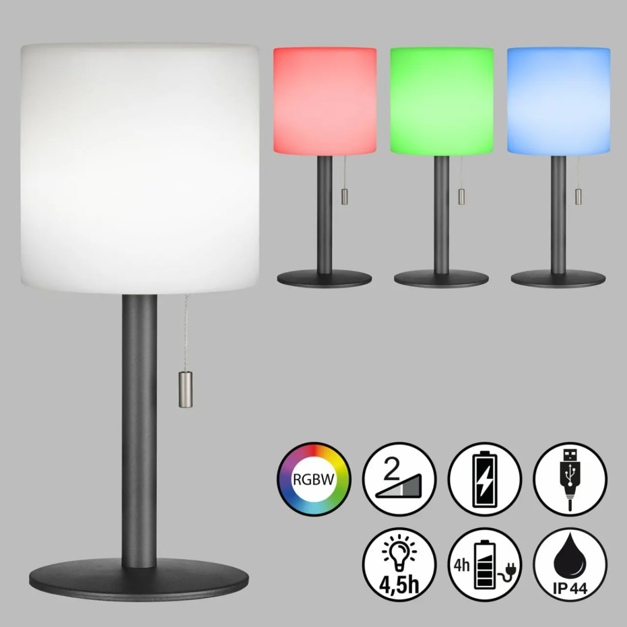 lampe__poser_batterie_led_lesina_avec_tirette_0.webp FH Lighting Lampe à poser batterie LED Lesina avec tirette^ Lampes Décoratives