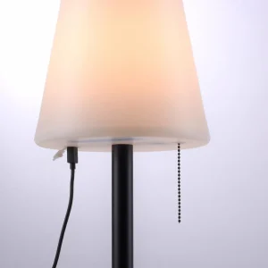 JUST LIGHT. Lampe à poser LED Keno, piquet, tirette, batterie^ Lampes Décoratives