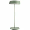 Deko-Light Lampe à poser LED Miram batterie, dimmable verte^ Lampes Décoratives