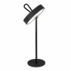 Näve Lampe à poser LED rechargeable Ella, magnétique, noir^ Lampes Décoratives