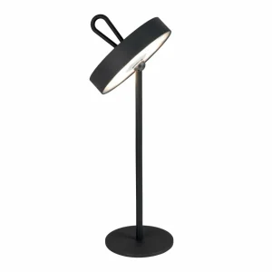 Näve Lampe à poser LED rechargeable Ella, magnétique, noir^ Lampes Décoratives