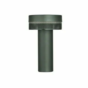 HELL Lampe à poser LED rechargeable, hauteur 24cm, vert sapin^ Lampes Décoratives
