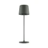 Brilliant Lampe à poser LED rechargeable Kaami, intensité variable, gris mat^ Lampes Décoratives