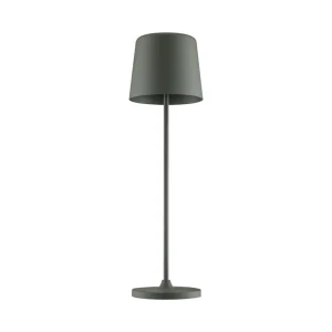 Brilliant Lampe à poser LED rechargeable Kaami, intensité variable, gris mat^ Lampes Décoratives
