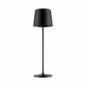 Brilliant Lampe à poser LED rechargeable Kaami, intensité variable noir mat^ Lampes Décoratives