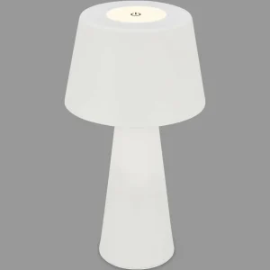 Briloner Lampe à poser LED rechargeable Kihi, blanc^ Lampes Décoratives