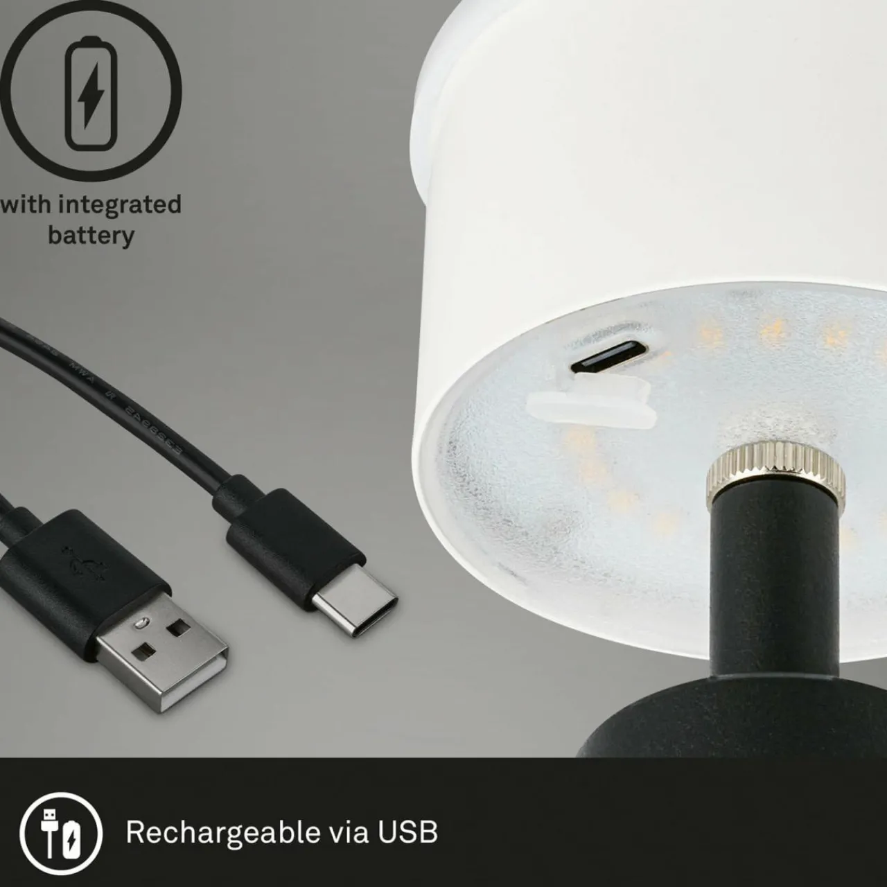lampe__poser_led_rechargeable_kihi_noir_5.webp Briloner Lampe à poser LED rechargeable Kihi, noir^ Lampes Décoratives