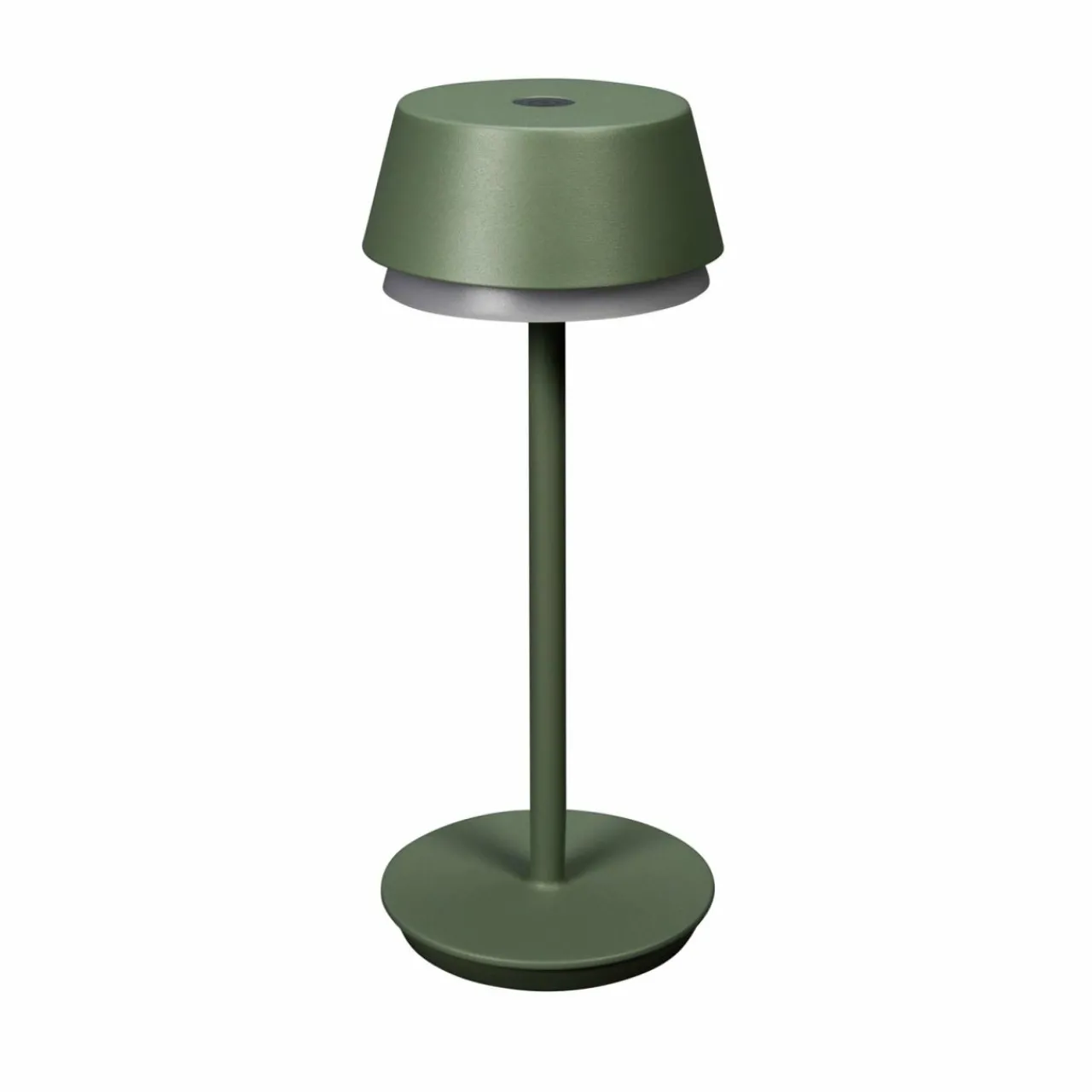 lampe__poser_led_rechargeable_lyon_vertgris_ip_variateur_0.webp Konstsmide Lampe à poser LED rechargeable Lyon, vert/gris, IP54, variateur^ Lampes Décoratives