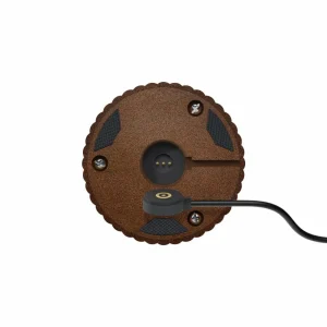 Sigor Lampe à poser LED rechargeable Nuflair, brun rouille, IP54, intensité variable,^ Lampes Décoratives