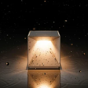 Sigor Lampe à poser LED rechargeable Nutalis, gris brume, IP54, intensité variable^ Lampes Décoratives