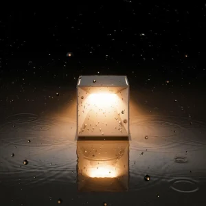 Sigor Lampe à poser LED rechargeable Nutalis mini, beige, IP54, intensité variable^ Lampes Décoratives
