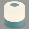 Briloner Lampe à poser LED rechargeable Smal, bleu, 2.700K, intensité variable^ Lampes Décoratives