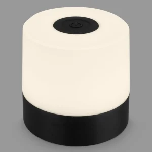 Briloner Lampe à poser LED rechargeable Smal, noir, 2.700K, intensité variable^ Lampes Décoratives