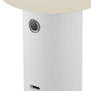 HELL Lampe à poser LED rechargeable Tiny-B, blanc, hauteur 13 cm, IP54, USB^ Lampes Décoratives