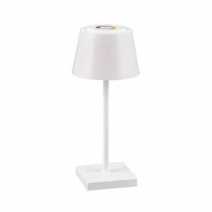 Reality Leuchten Lampe à poser LED Sanchez RGBW/dim, blanche^ Lampes Décoratives